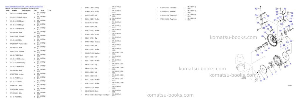 Komatsu D85EX-15E0 S/N 14001-UP (ecot3) Parts catalog cover Page 4