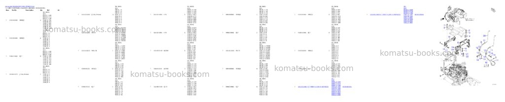 Komatsu WA500-8 S/N 93001-UP Parts catalog cover Page 10