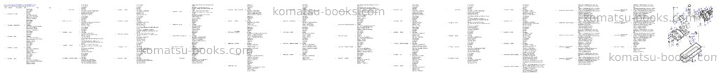 Komatsu 44c/44d/di turbo s/n 377623001 - up Parts catalog cover Page 9