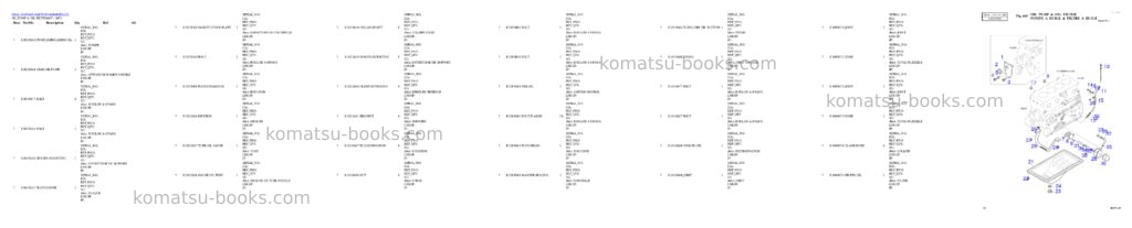 Komatsu 6ct8.3-1cf-f s/n 45460170-46386639 Parts catalog cover Page 7 Komatsu 6ct8.3-1cf-f s/n 45460170-46386639 Parts catalog cover Page 7