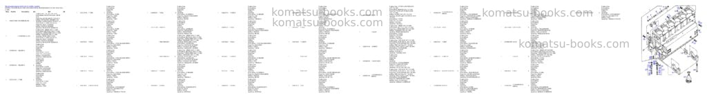 Komatsu 66c/d s/n 371510001 - up Parts catalog cover Page 4 Komatsu 66c/d s/n 371510001 - up Parts catalog cover Page 4