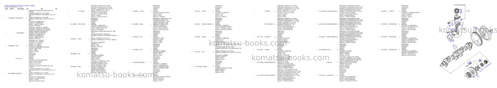 Komatsu 66c/d s/n 371510001 - up Parts catalog cover Page 6 Komatsu 66c/d s/n 371510001 - up Parts catalog cover Page 6