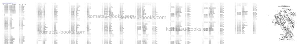Komatsu 6D115-1 S/N 101-UP Parts catalog cover Page 5 Komatsu 6D115-1 S/N 101-UP Parts catalog cover Page 5