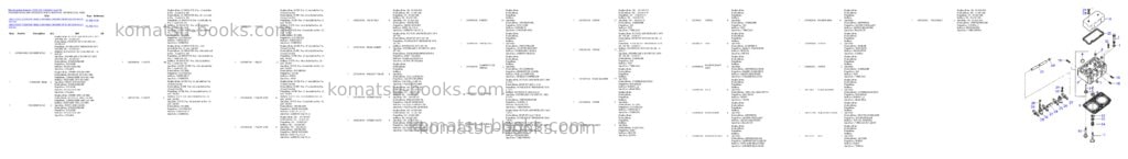 Komatsu 77c/d s/n 77501413 - up Parts catalog cover Page 2 Komatsu 77c/d s/n 77501413 - up Parts catalog cover Page 2