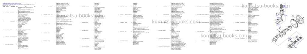 Komatsu 77c/d s/n 77501413 - up Parts catalog cover Page 7 Komatsu 77c/d s/n 77501413 - up Parts catalog cover Page 7