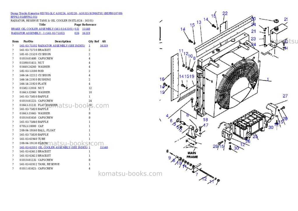 Komatsu hd785-5lc a10224, a10228 - a10315 komatsu bepb010709 bfp42-05 Parts catalog cover Page 9 Komatsu hd785-5lc a10224, a10228 - a10315 komatsu bepb010709 bfp42-05 Parts catalog cover Page 9