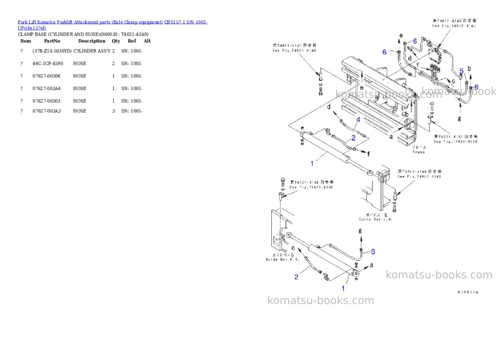 Komatsu cbs157-1 s/n 1001-up Parts catalog cover Page 10