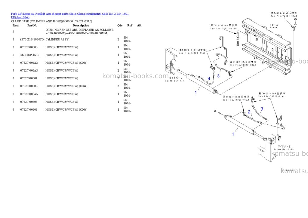 Komatsu cbw157-2 s/n 1001-up Parts catalog cover Page 2 Komatsu cbw157-2 s/n 1001-up Parts catalog cover Page 2