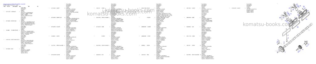 Komatsu cd230 s/n 370720051 - up Parts catalog cover Page 10 Komatsu cd230 s/n 370720051 - up Parts catalog cover Page 10