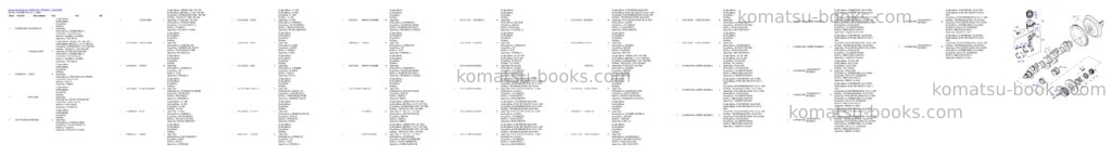 Komatsu cd280 s/n 370520051 - up Parts catalog cover Page 5