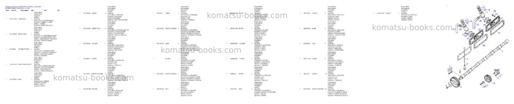 Komatsu cd300 s/n 377220051 - up Parts catalog cover Page 10 Komatsu cd300 s/n 377220051 - up Parts catalog cover Page 10