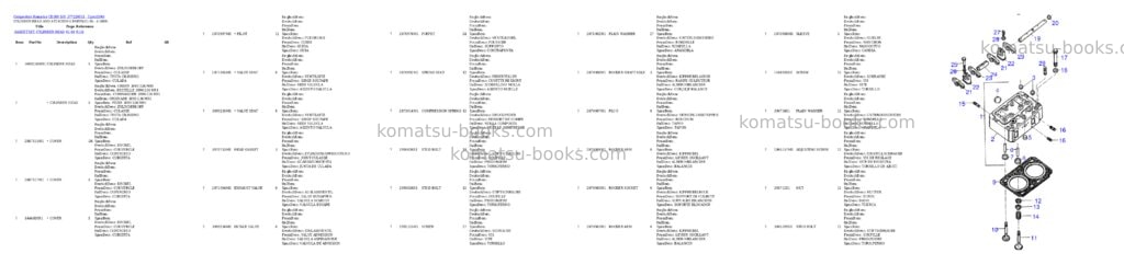 Komatsu cd300 s/n 377220051 - up Parts catalog cover Page 6 Komatsu cd300 s/n 377220051 - up Parts catalog cover Page 6