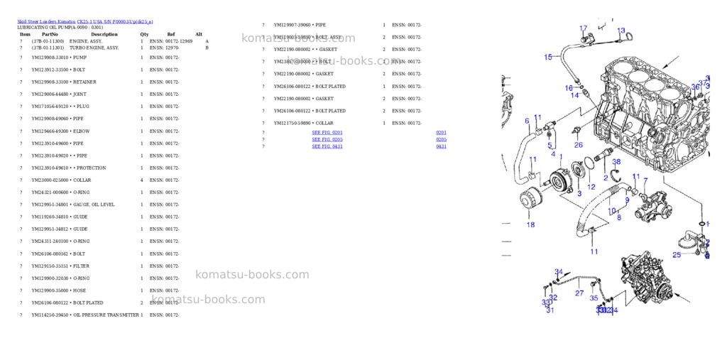 Komatsu ck25-1 usa s/n f00003-up Parts catalog cover Page 8 Komatsu ck25-1 usa s/n f00003-up Parts catalog cover Page 8