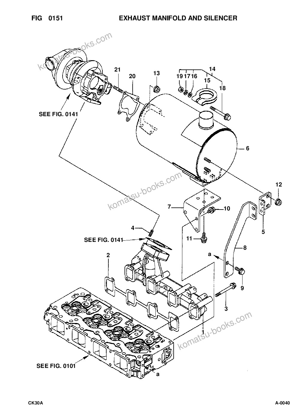 Komatsu ck30-1 usa s/n f00003-up Parts catalog cover Page 10 Komatsu ck30-1 usa s/n f00003-up Parts catalog cover Page 10