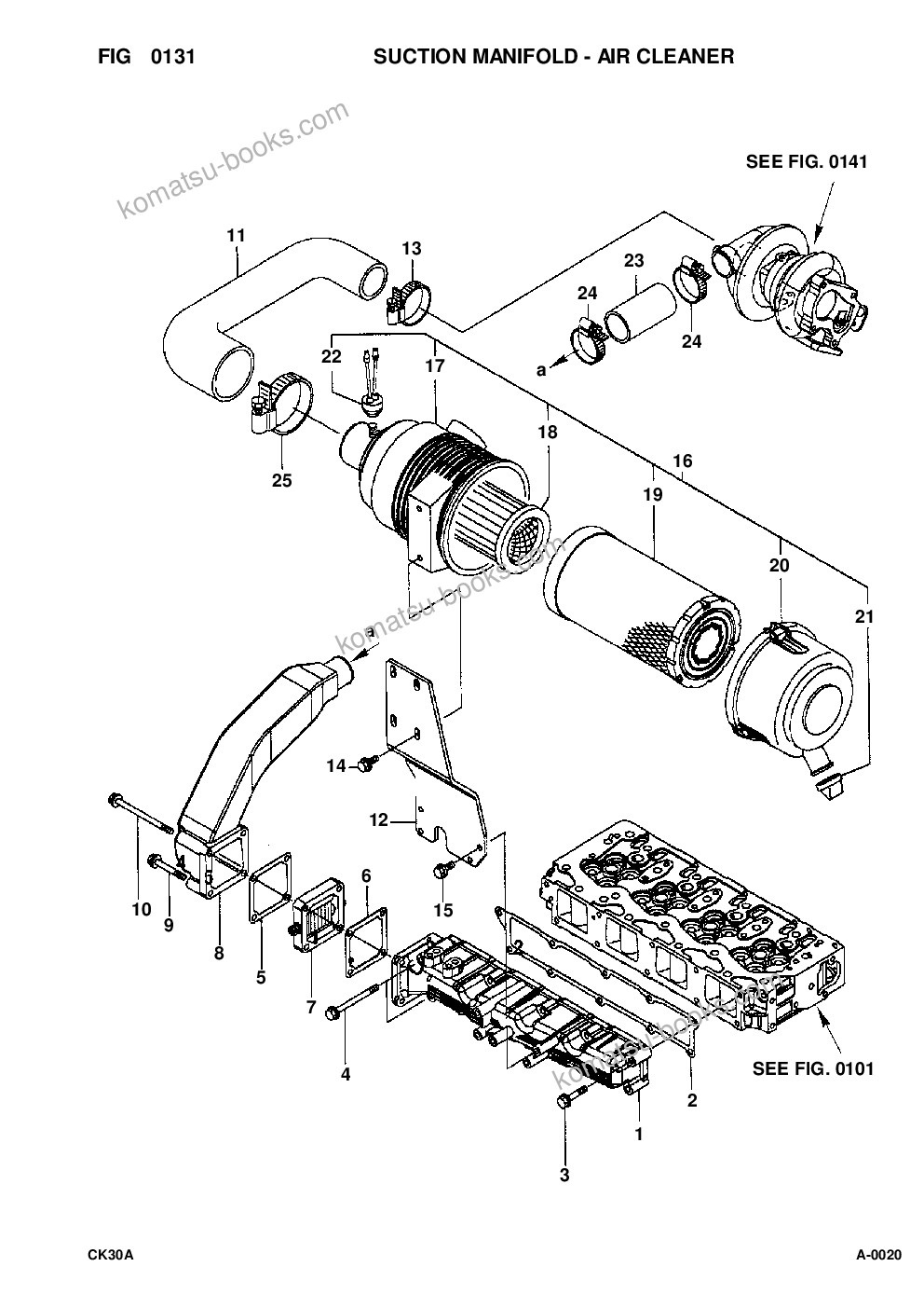 Komatsu ck30-1 usa s/n f00003-up Parts catalog cover Page 6 Komatsu ck30-1 usa s/n f00003-up Parts catalog cover Page 6