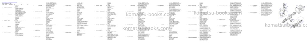 Komatsu cl240 s/n 370820051 - up Parts catalog cover Page 5 Komatsu cl240 s/n 370820051 - up Parts catalog cover Page 5
