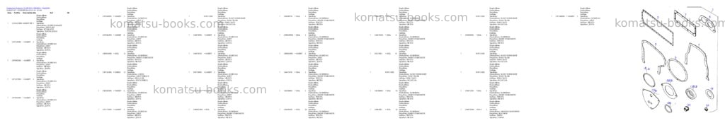 Komatsu cl290 s/n 370620051 - up Parts catalog cover Page 4 Komatsu cl290 s/n 370620051 - up Parts catalog cover Page 4