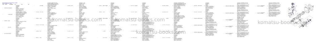 Komatsu cl290 s/n 370620051 - up Parts catalog cover Page 5 Komatsu cl290 s/n 370620051 - up Parts catalog cover Page 5