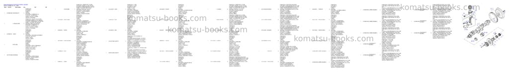 Komatsu cl310 s/n 377320051 - up Parts catalog cover Page 5 Komatsu cl310 s/n 377320051 - up Parts catalog cover Page 5