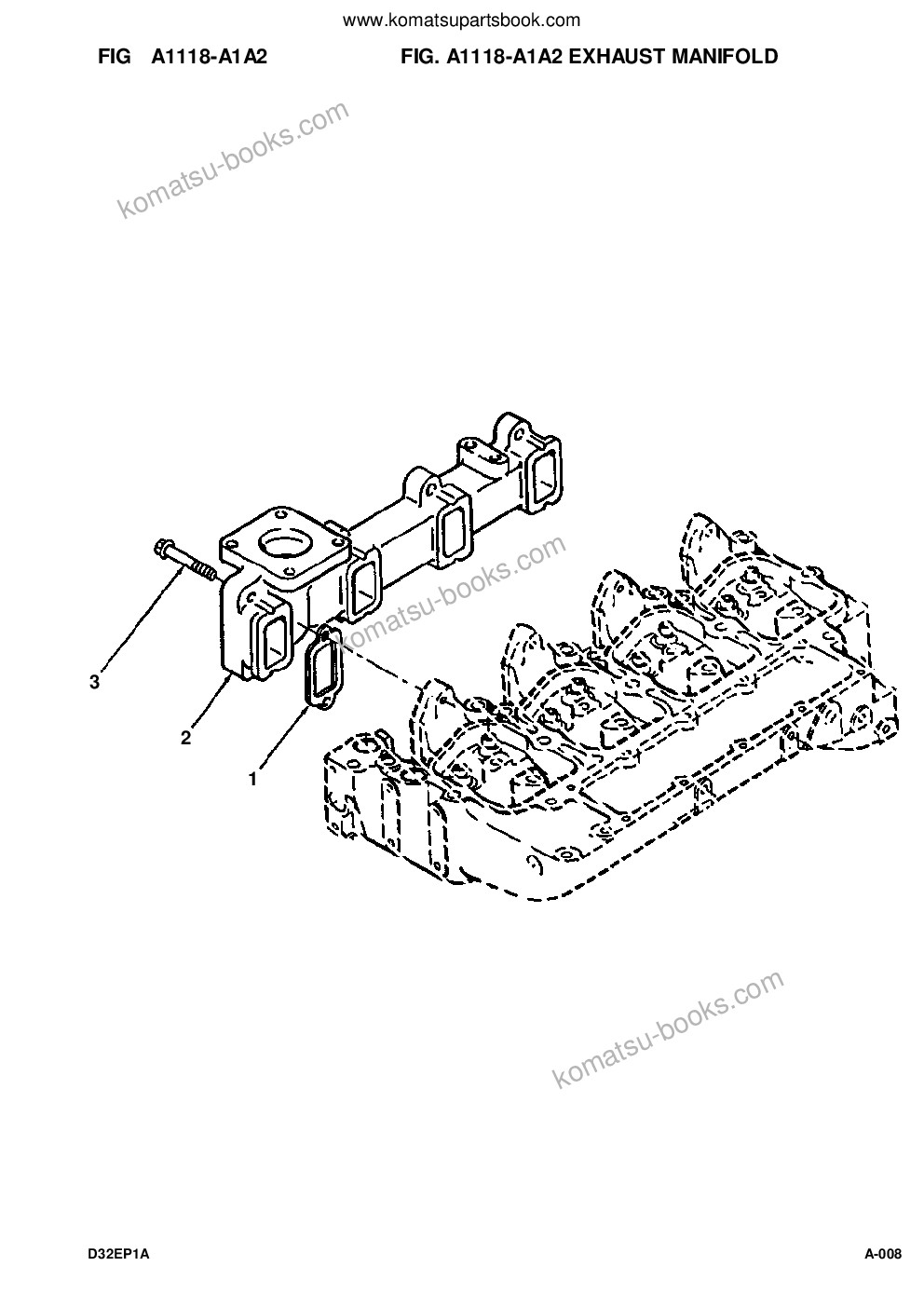 Komatsu d32e-1a/p-1a s/n p076093-up Parts catalog cover Page 10