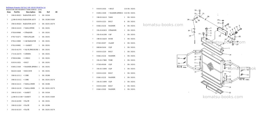Komatsu d475a-2 s/n 10201-up Parts catalog cover Komatsu d475a-2 s/n 10201-up Parts catalog cover