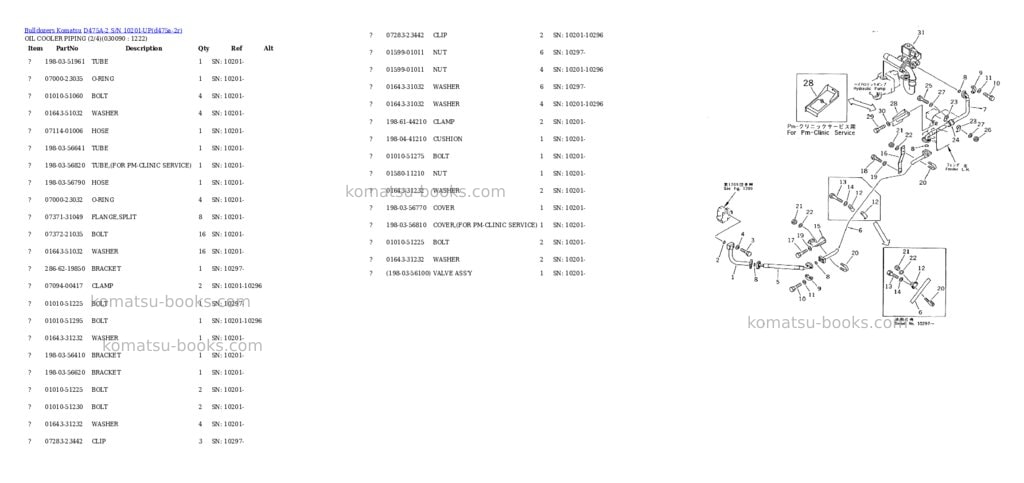 Komatsu d475a-2 s/n 10201-up Parts catalog cover Page 8 Komatsu d475a-2 s/n 10201-up Parts catalog cover Page 8