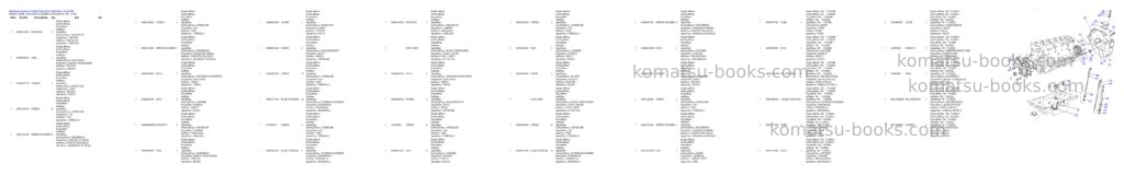 Komatsu d500e turbo s/n 336420001 - up Parts catalog cover Page 10