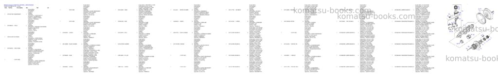 Komatsu d540e s/n 336020001 - 336020269 Parts catalog cover Page 5 Komatsu d540e s/n 336020001 - 336020269 Parts catalog cover Page 5