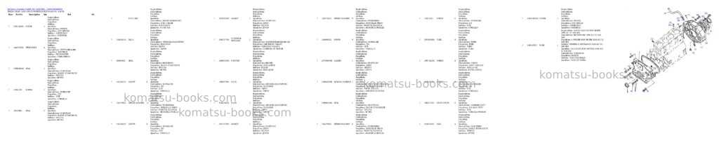 Komatsu d540e s/n 336020001 - 336020269 Parts catalog cover Page 9 Komatsu d540e s/n 336020001 - 336020269 Parts catalog cover Page 9