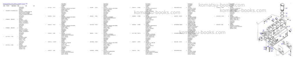 Komatsu d570e / d580e s/n 336020270 - up Parts catalog cover Page 3 Komatsu d570e / d580e s/n 336020270 - up Parts catalog cover Page 3