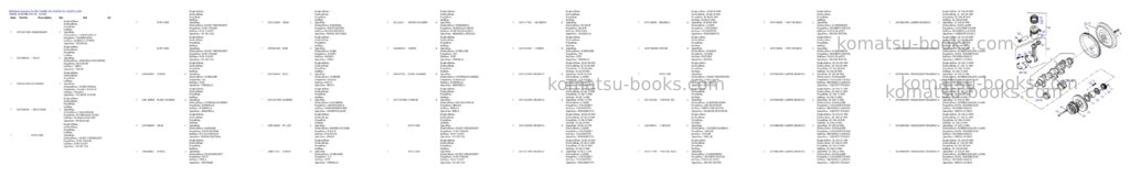 Komatsu d570e / d580e s/n 336020270 - up Parts catalog cover Page 5 Komatsu d570e / d580e s/n 336020270 - up Parts catalog cover Page 5
