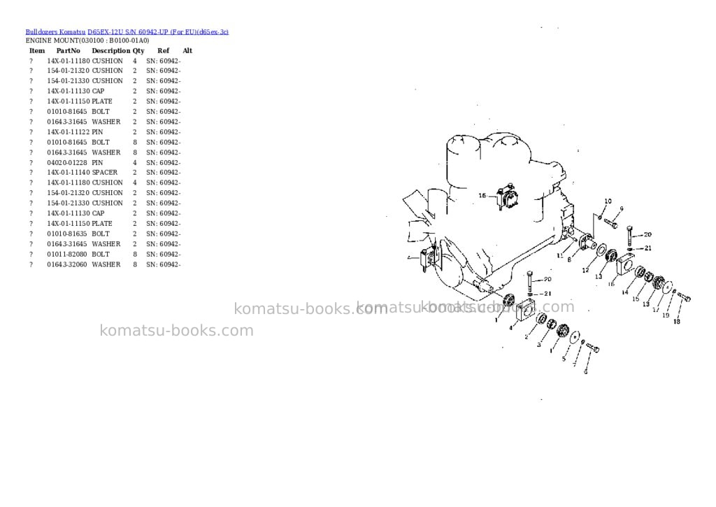 Komatsu d65ex-12u s/n 60942-up for eu Parts catalog cover Page 9 Komatsu d65ex-12u s/n 60942-up for eu Parts catalog cover Page 9