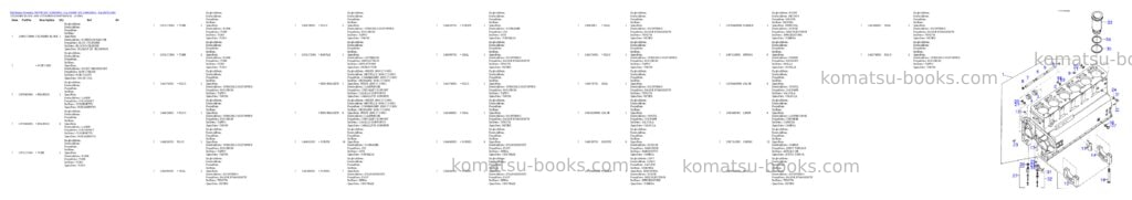 Komatsu d670e s/n 336650051- up; d680e s/n 336620051 - up Parts catalog cover Page 3 Komatsu d670e s/n 336650051- up; d680e s/n 336620051 - up Parts catalog cover Page 3