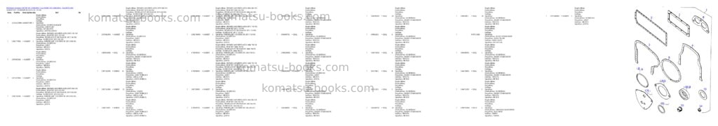 Komatsu d670e s/n 336650051- up; d680e s/n 336620051 - up Parts catalog cover Page 4 Komatsu d670e s/n 336650051- up; d680e s/n 336620051 - up Parts catalog cover Page 4