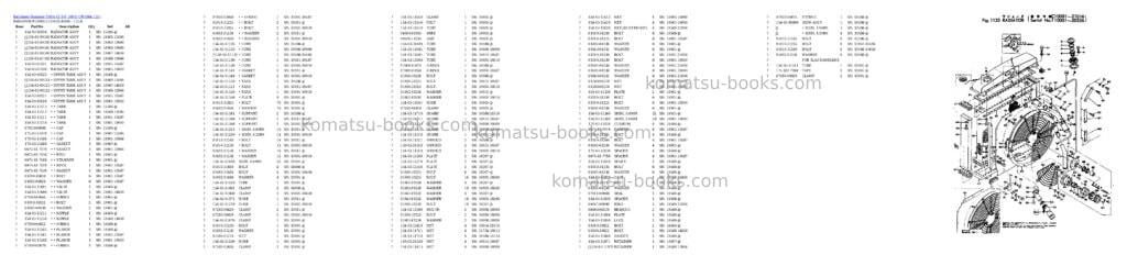 Komatsu D80A-12 S/N 10001-UP Parts catalog cover Page 5 Komatsu D80A-12 S/N 10001-UP Parts catalog cover Page 5