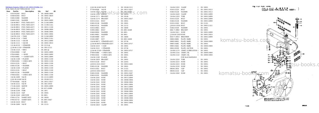 Komatsu D80A-12 S/N 10001-UP Parts catalog cover Page 9 Komatsu D80A-12 S/N 10001-UP Parts catalog cover Page 9