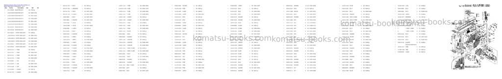 Komatsu d85a-12 s/n 10001-up Parts catalog cover Page 6 Komatsu d85a-12 s/n 10001-up Parts catalog cover Page 6