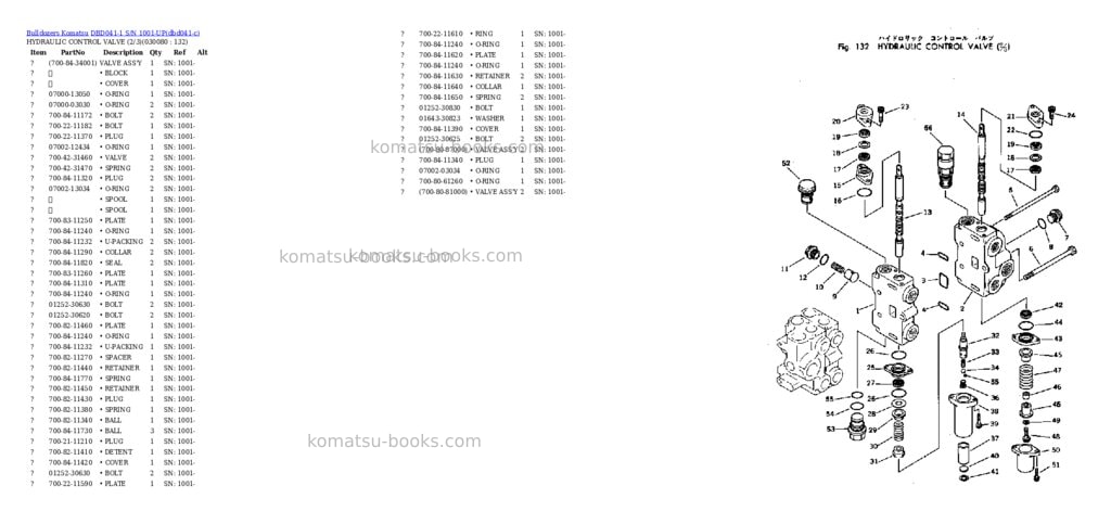 Komatsu dbd041-1 s/n 1001-up Parts catalog cover Page 7