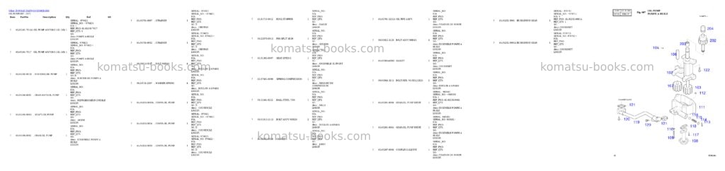 Komatsu DD80 Parts catalog cover Page 7 Komatsu DD80 Parts catalog cover Page 7