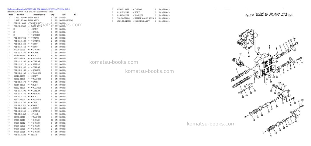 Komatsu ddm053-1a s/n 80001-up d53a-17 Parts catalog cover Page 7 Komatsu ddm053-1a s/n 80001-up d53a-17 Parts catalog cover Page 7