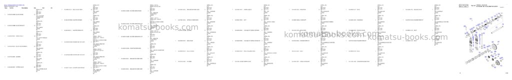 Komatsu DL200 Parts catalog cover Page 9 Komatsu DL200 Parts catalog cover Page 9