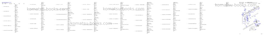 Komatsu DL300 Parts catalog cover Page 10 Komatsu DL300 Parts catalog cover Page 10