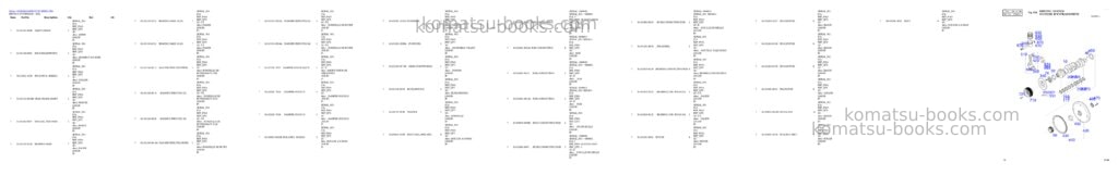 Komatsu DL300 Parts catalog cover Page 7 Komatsu DL300 Parts catalog cover Page 7