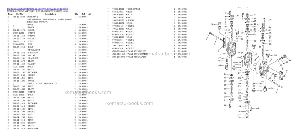 Komatsu dnh020-6l-lt s/n 60001-up d21pl-6 Parts catalog cover Page 3 Komatsu dnh020-6l-lt s/n 60001-up d21pl-6 Parts catalog cover Page 3