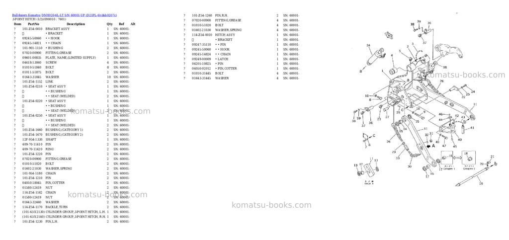 Komatsu dnh020-6l-lt s/n 60001-up d21pl-6 Parts catalog cover Page 9 Komatsu dnh020-6l-lt s/n 60001-up d21pl-6 Parts catalog cover Page 9