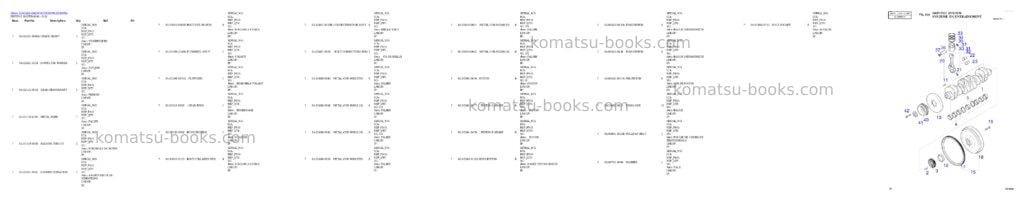 Komatsu DX190W Parts catalog cover Page 6 Komatsu DX190W Parts catalog cover Page 6