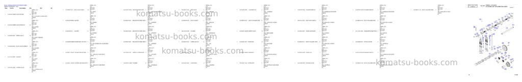 Komatsu DX190W Parts catalog cover Page 9 Komatsu DX190W Parts catalog cover Page 9