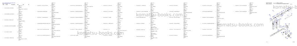 Komatsu DX210W Parts catalog cover Page 9 Komatsu DX210W Parts catalog cover Page 9