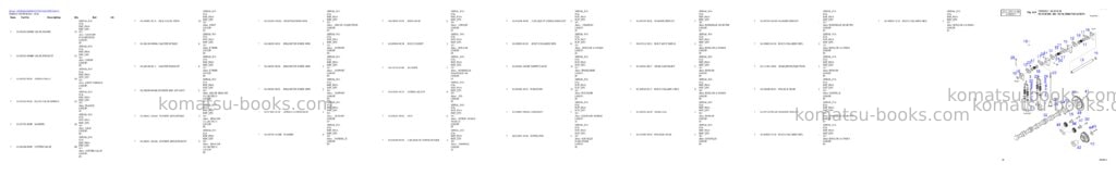 Komatsu DX255LC Parts catalog cover Page 9 Komatsu DX255LC Parts catalog cover Page 9