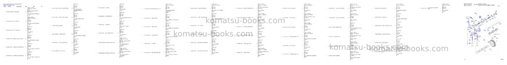 Komatsu DX420LC Parts catalog cover Page 8 Komatsu DX420LC Parts catalog cover Page 8